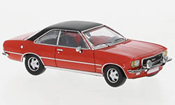 PCX870344 - H0 - Opel Commodore B Coupe rot, matt schwarz, 1972